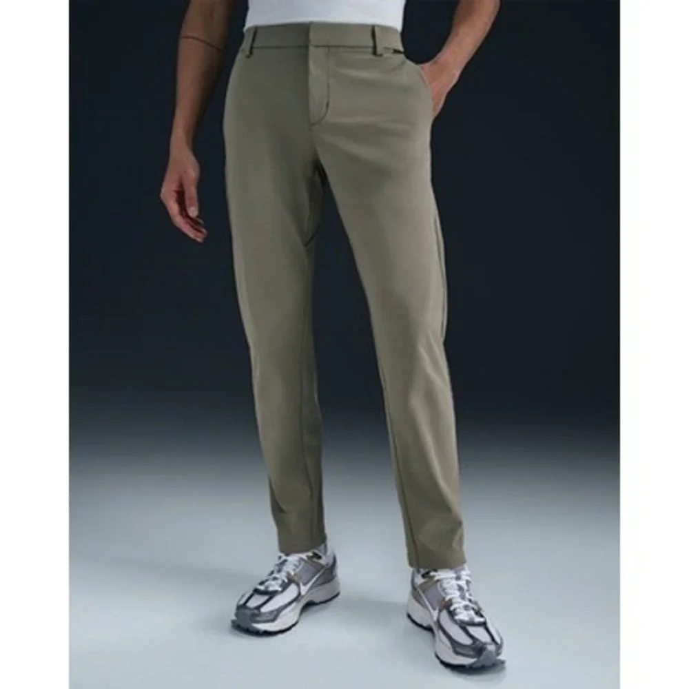Nike 24.7 Dri-FIT Perfect Stretch Golf Pants Light Olive Sz 36x30 (HQ6930-320)